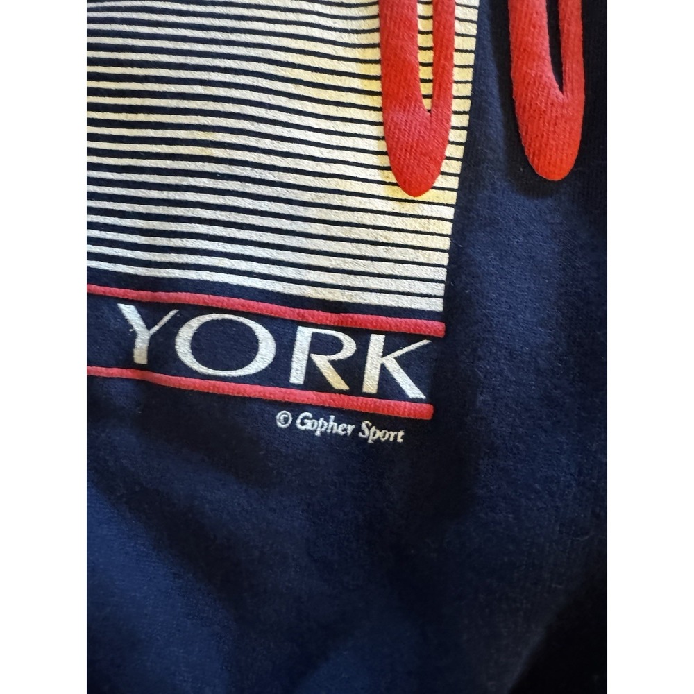 Vintage Women's Buffalo New York Sweatshirt Sz M Spellout Raised Letters - Picture 8 of 14